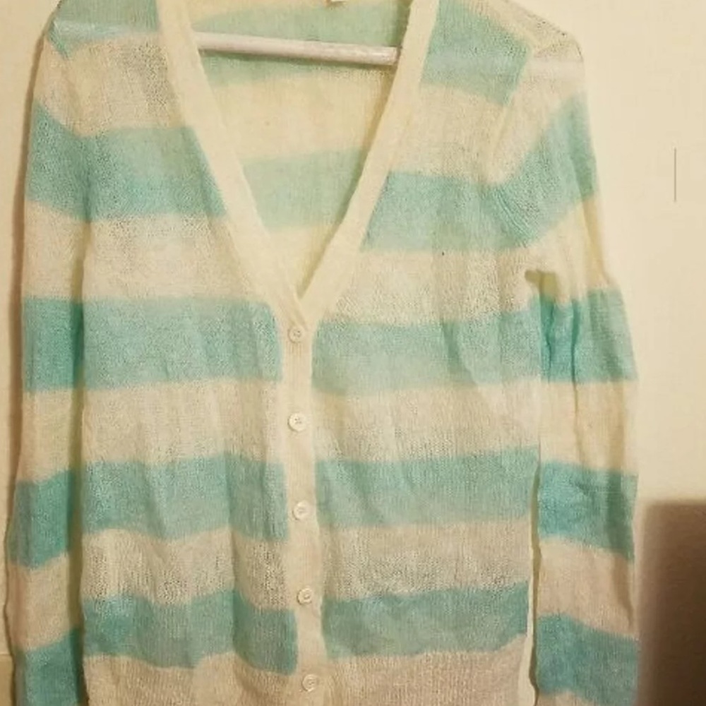 Striped cardigan